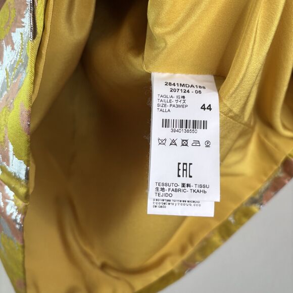 MSGM Floral Jetted Shift Mini Dress - Picture 3 of 8